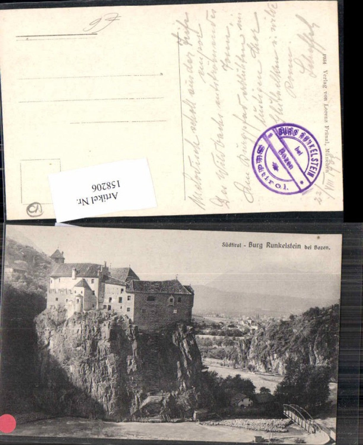 158206,Trentino Burg Runkelstein bei Bozen