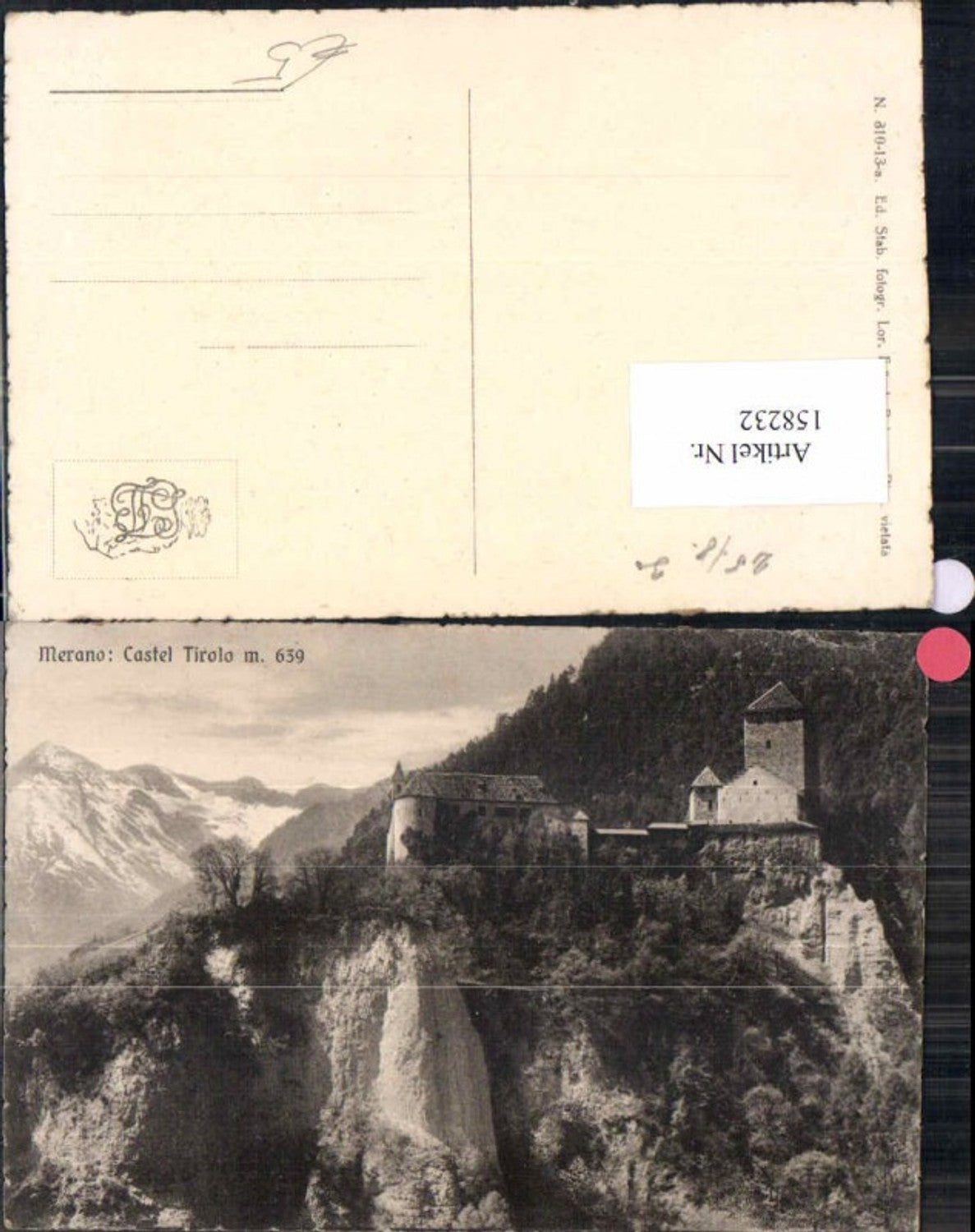 158232,Trentino Burg Tirol Tirolo Meran