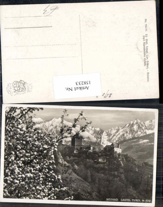 158233,Trentino Burg Tirol Tirolo
