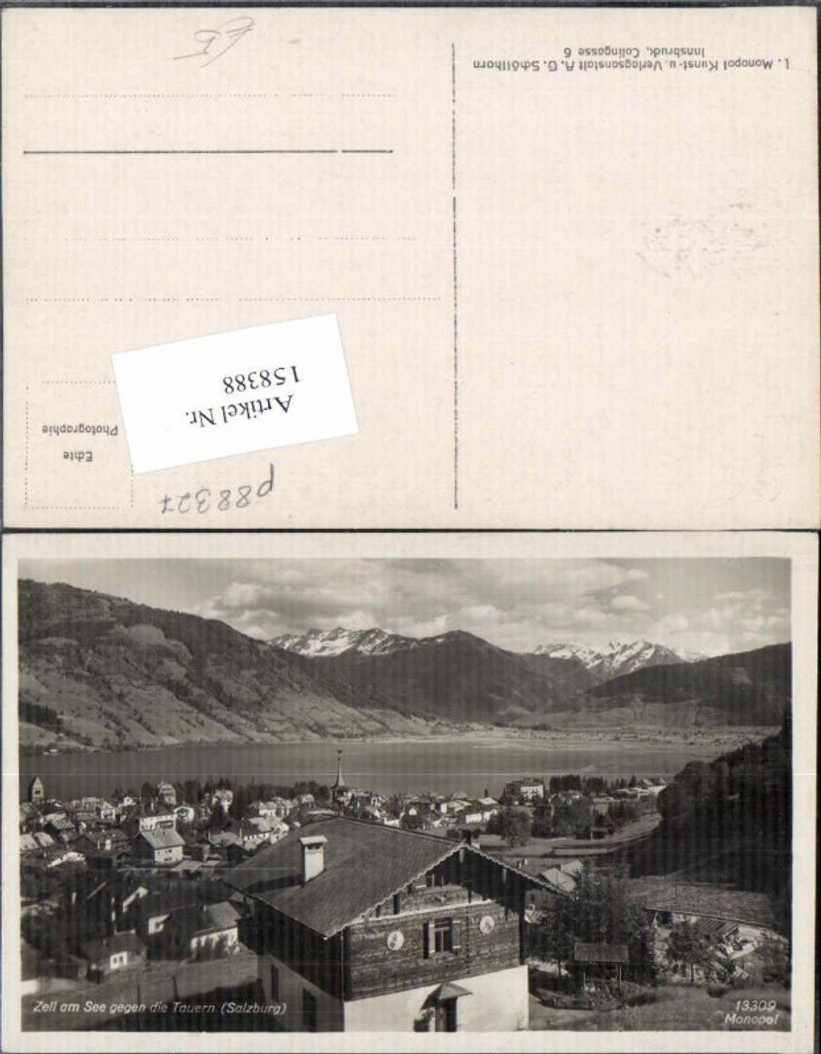 158388,Zell am See gegen Tauern Hausansicht
