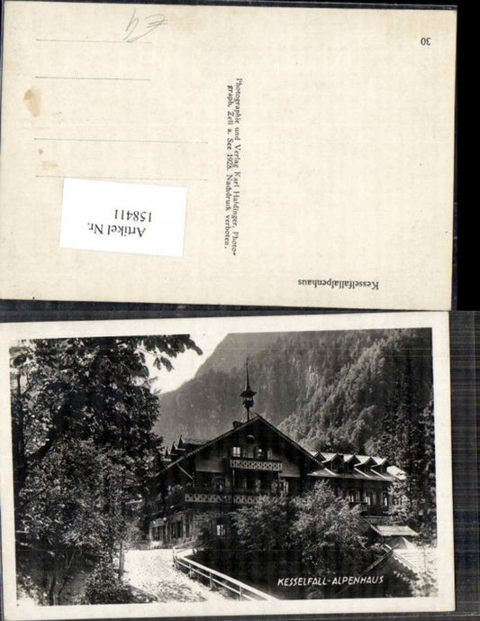158411,Kesselfall Alpenhaus bei Kaprun