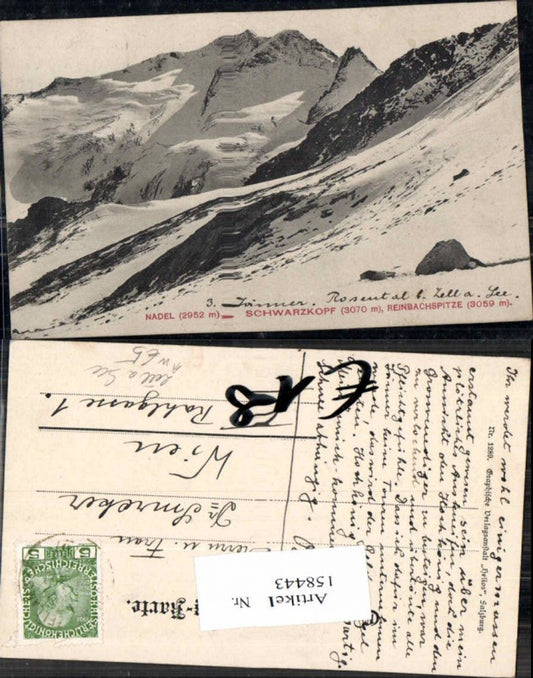 158443,Nadel Schwarzkopf Reinbachspitze Zell am See