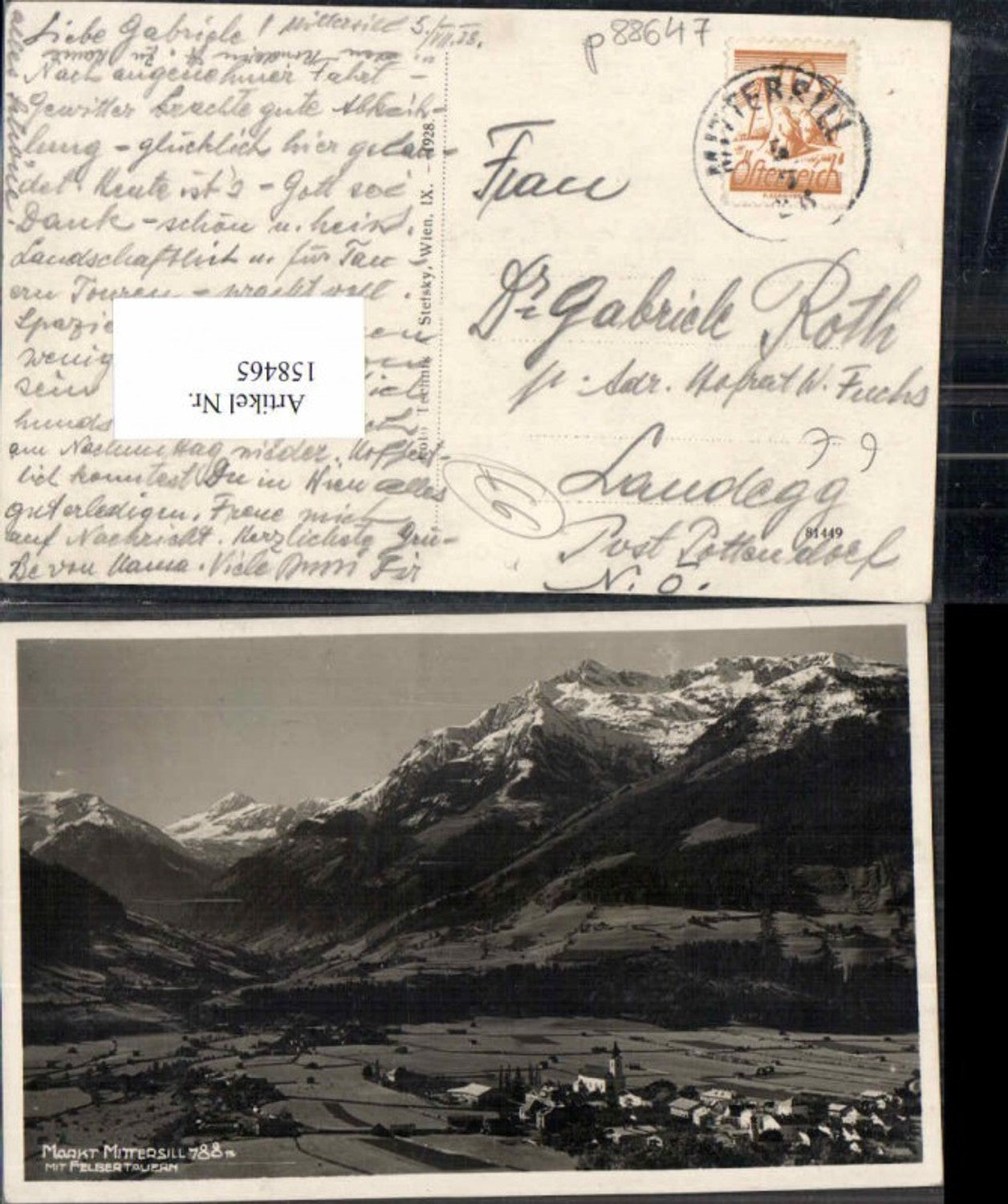 158465,Mittersill im Pinzgau