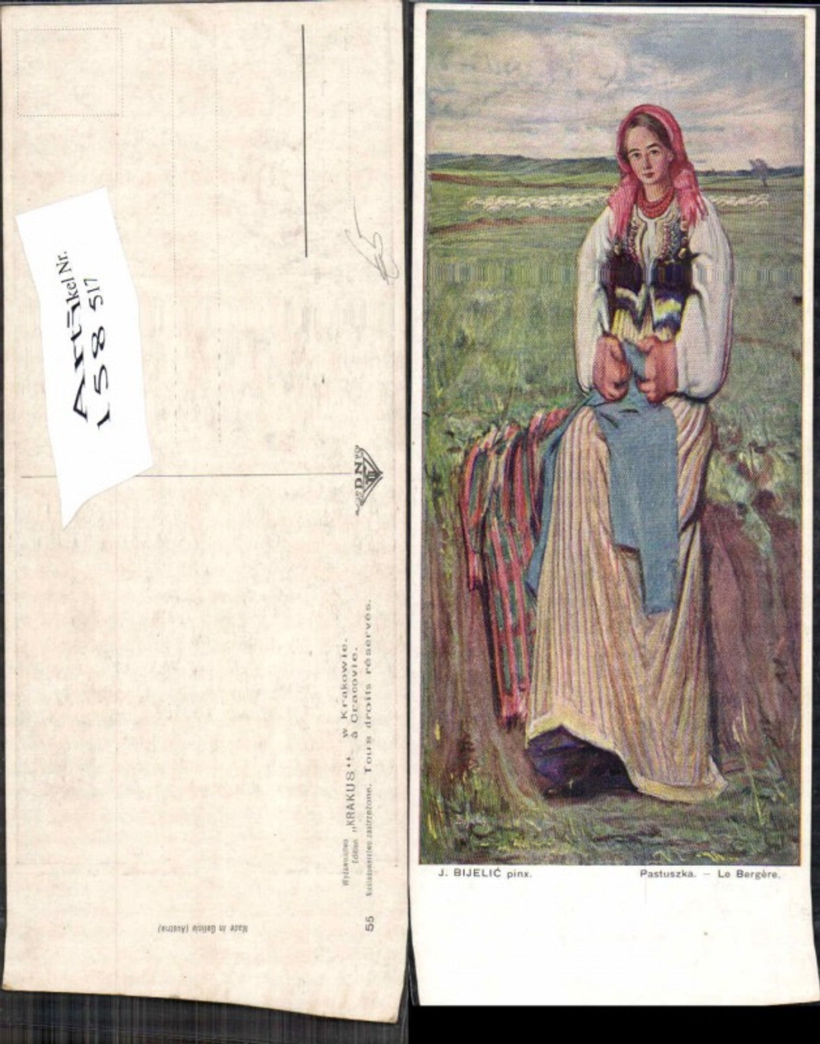 158517,J. Biljelic Pastuszka nähen stricken Frau