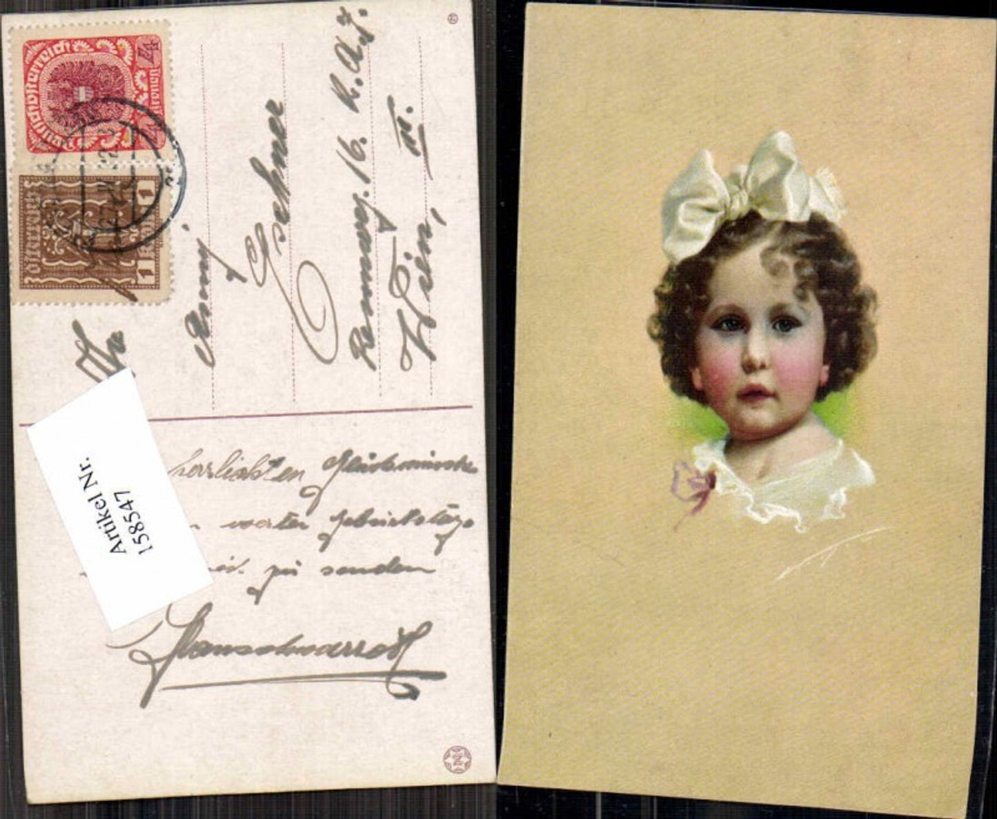 158547,Kleines Mädchen Haarschlaufe Novolito