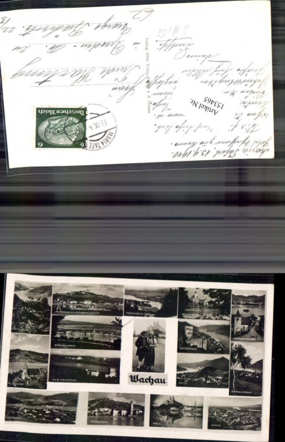 153465,Wachau Mehrbild Ak 1940