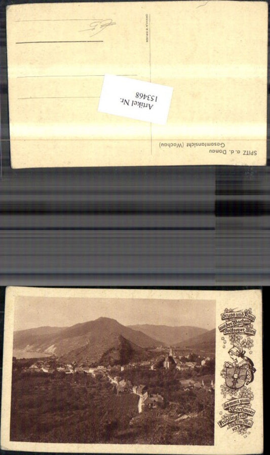 153468,Spitz a. d. Donau Gesamtansicht Wachau
