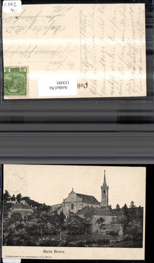 153491,Maria Brunn Ansicht Kirche