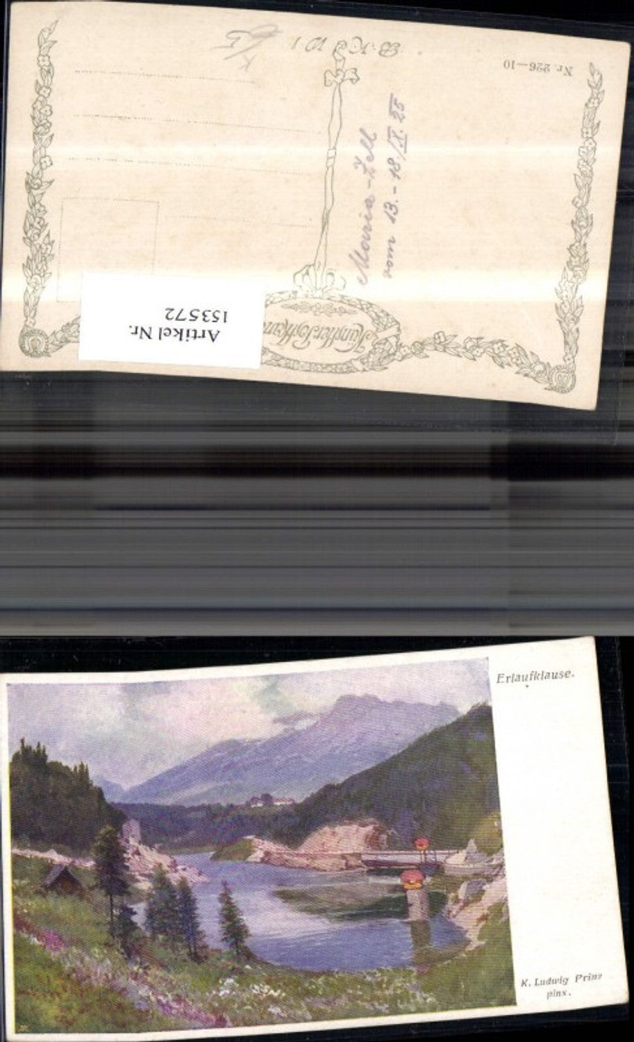 153572,Erlaufklause 1925 sign K Ludwig Prinz