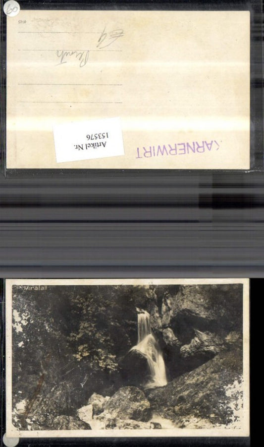 153576,Pernitz Mirafall Ötschergräben Wasserfall Erlauf Mitterbach