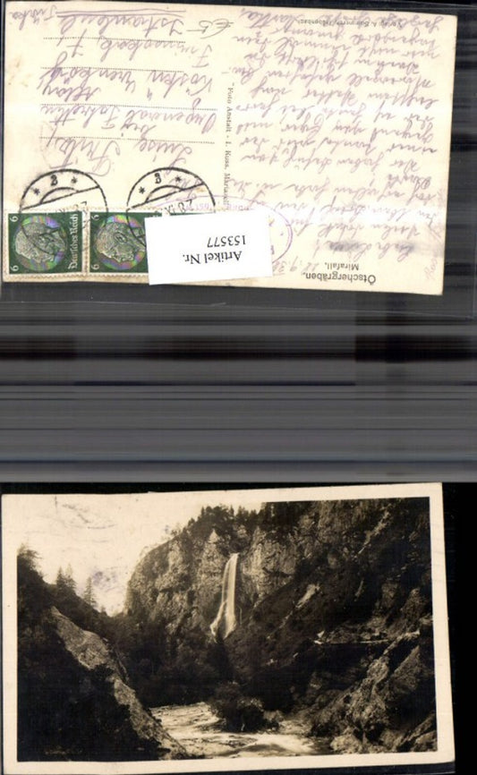153577,Ötschergräben Tormäuer Mirafall Erlauf Mitterbach Wasserfall