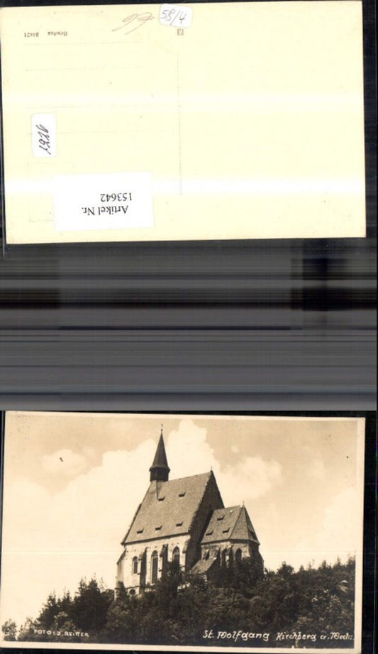 153642,Kirchberg a. Wechsel St Wolfgang Ansicht