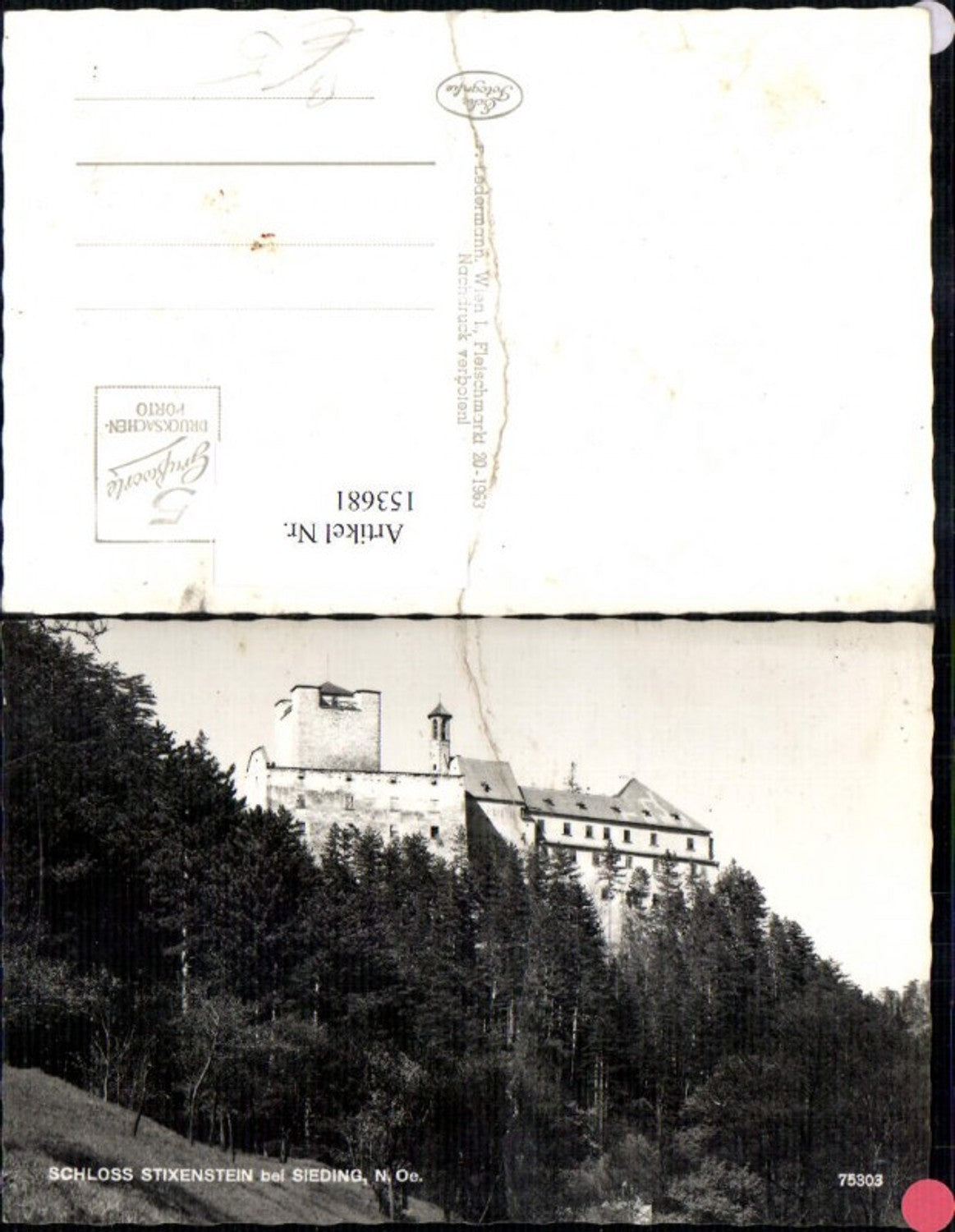 153681,Sieding Ternitz Ansicht Schloss Stixenstein