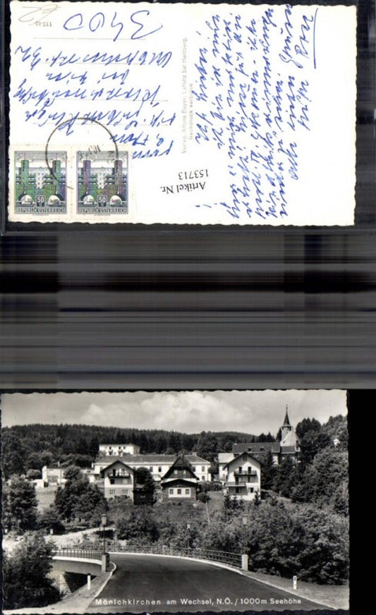 153713,Mönichkirchen a. Wechsel Strassenansicht