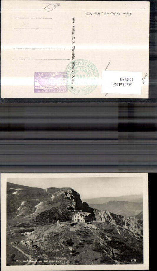 153730,Rax Habsburghaus m. Gamseck Reichenau Puchberg