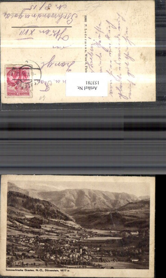 153781,Gresten m. Dürrenstein 1950