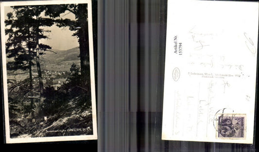 153794,Gresten Ansicht m. Bäumen