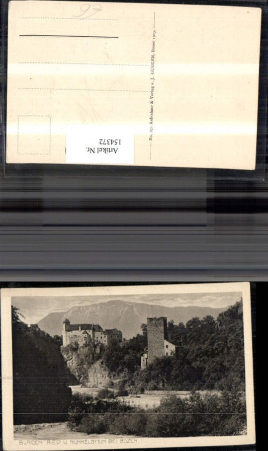 154372,Trentino Burgen Ried u. Runkelstein b. Bozen