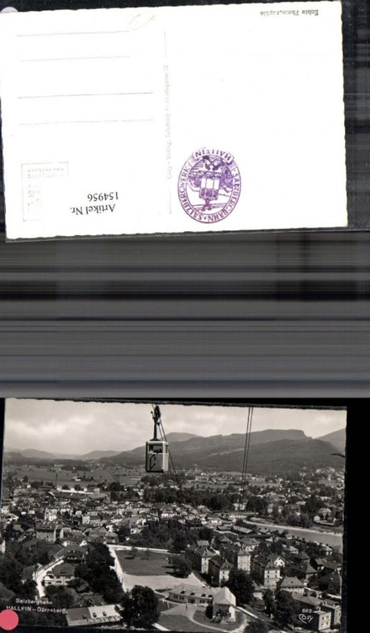 154956,Hallein Dürrnberg Dürnberg Salzbergbahn Seilbahn Gondel