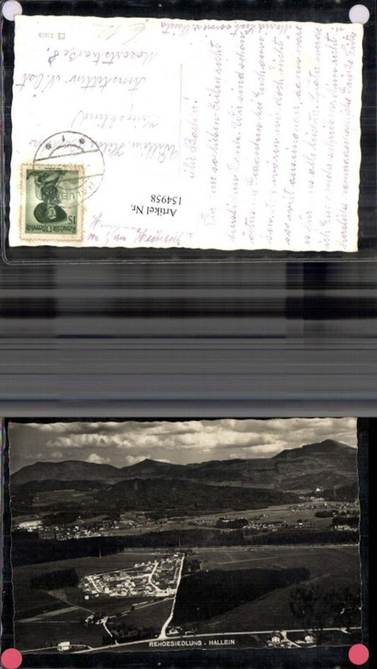154958,Rehoesiedlung Hallein Luftbild