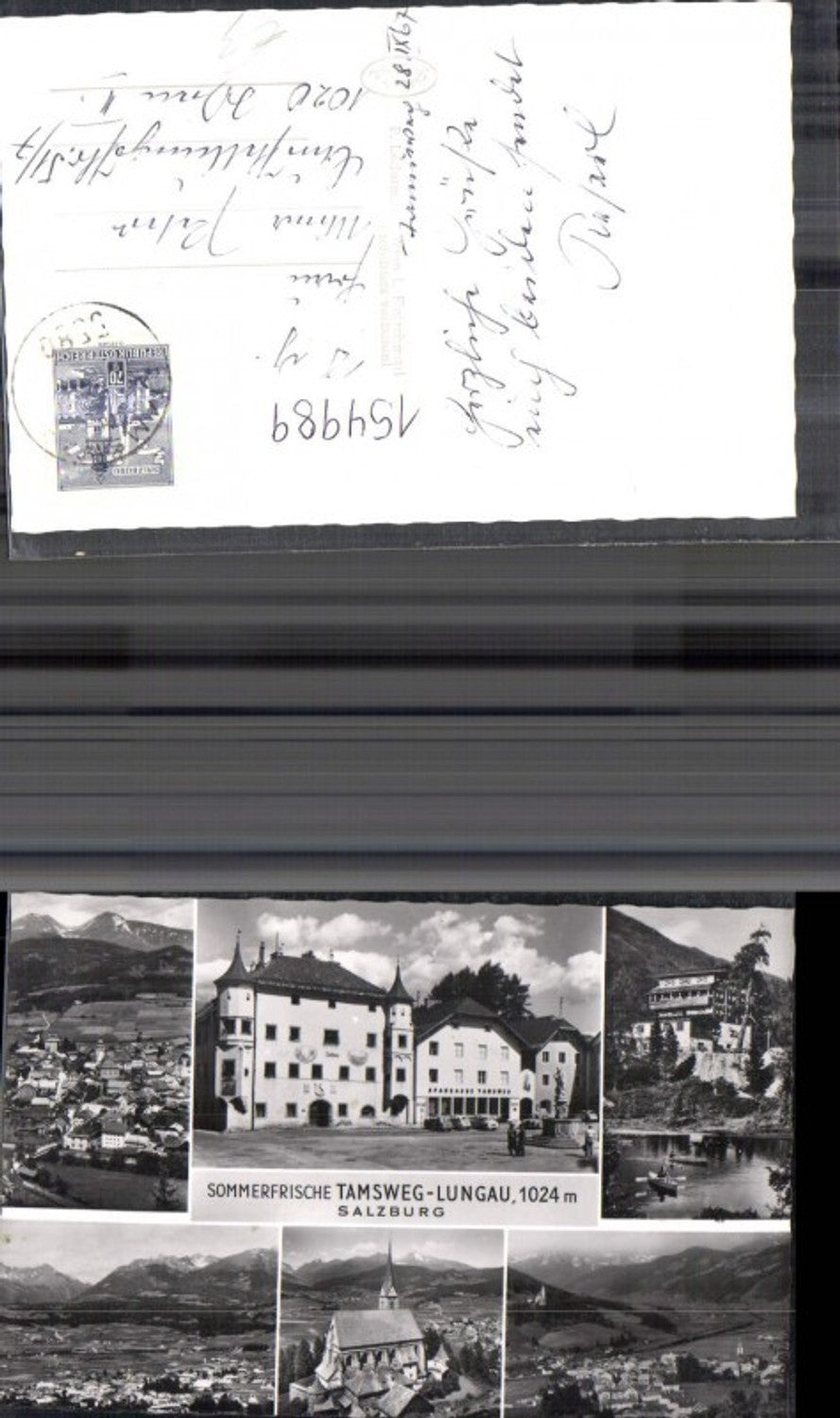 154989,Tamsweg Lungau Mehrbild Ak 1967