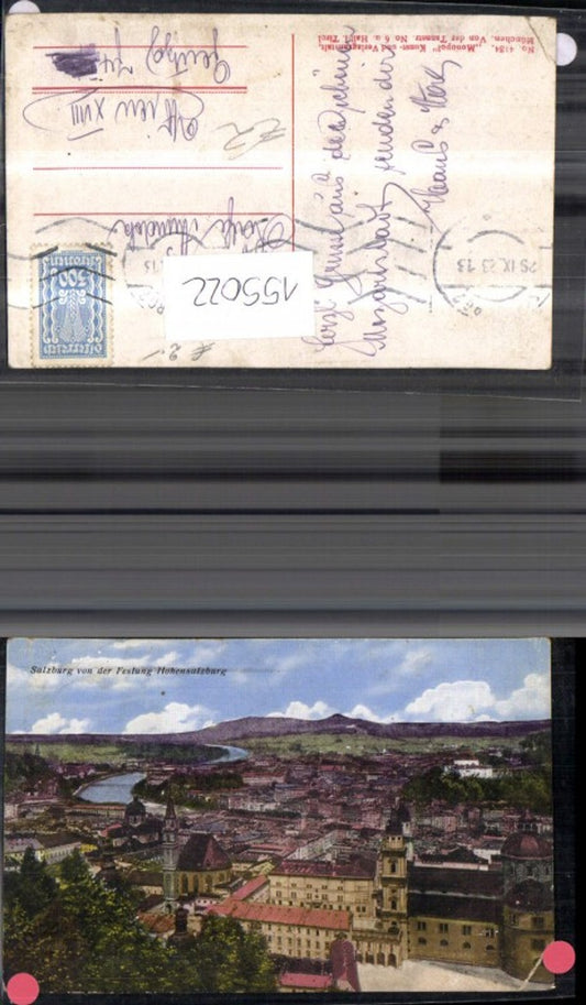155022, Salzburg vd Hohensalzburg Fortress 1923