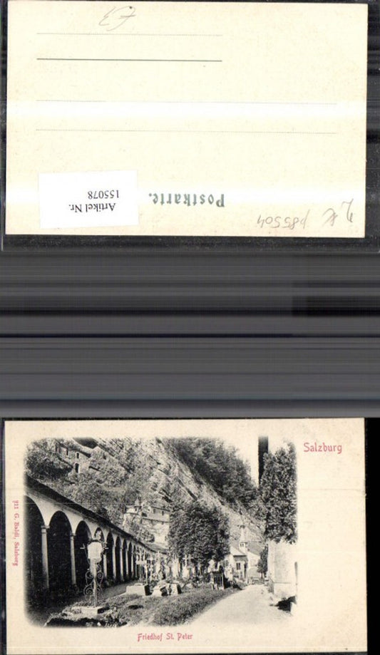 155078,Salzburg Friedhof St Peter