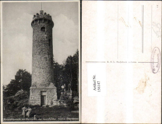 156147,Aussichtswarte a. Sternstein b. Leonfelden Turm Frauen