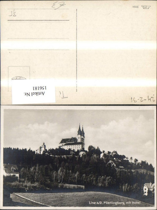 156181,Linz Pöstlingberg m. Hotel