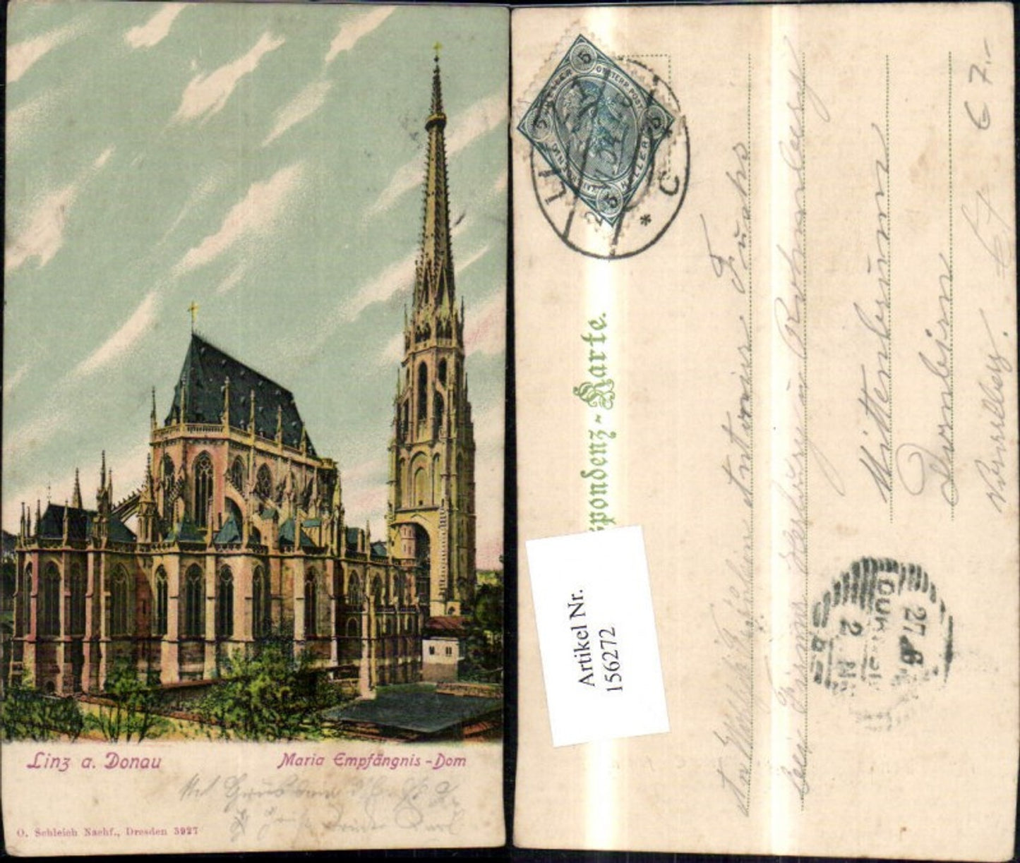 156272,Linz Maria Empfängnis Dom 1904