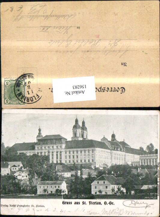 156283,St Florian Stift 1907