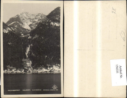156331,Hallstatt m. d. Salzberg