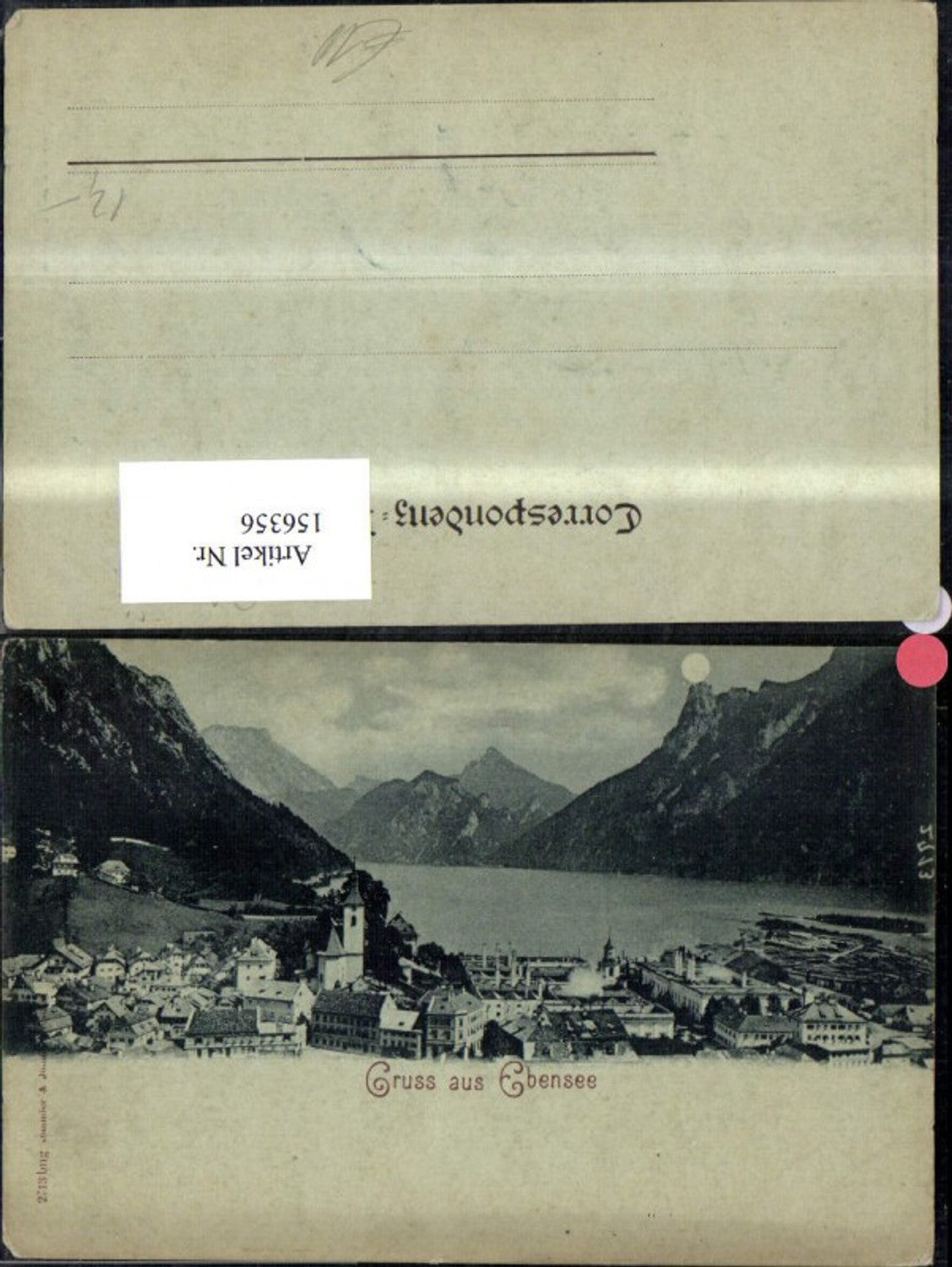 156356,Ebensee b. Mondschein