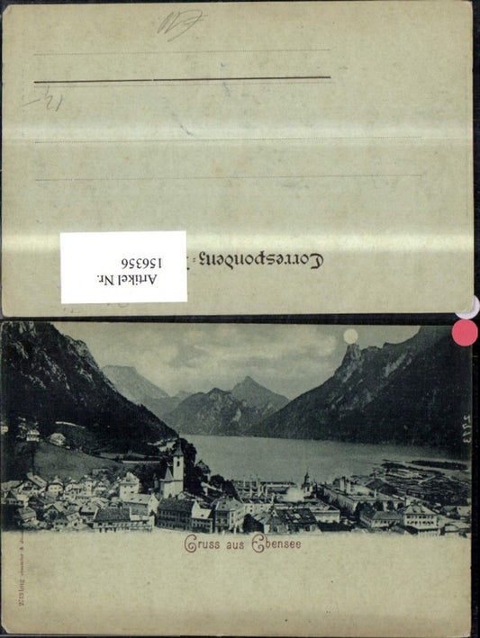 156356,Ebensee b. Mondschein