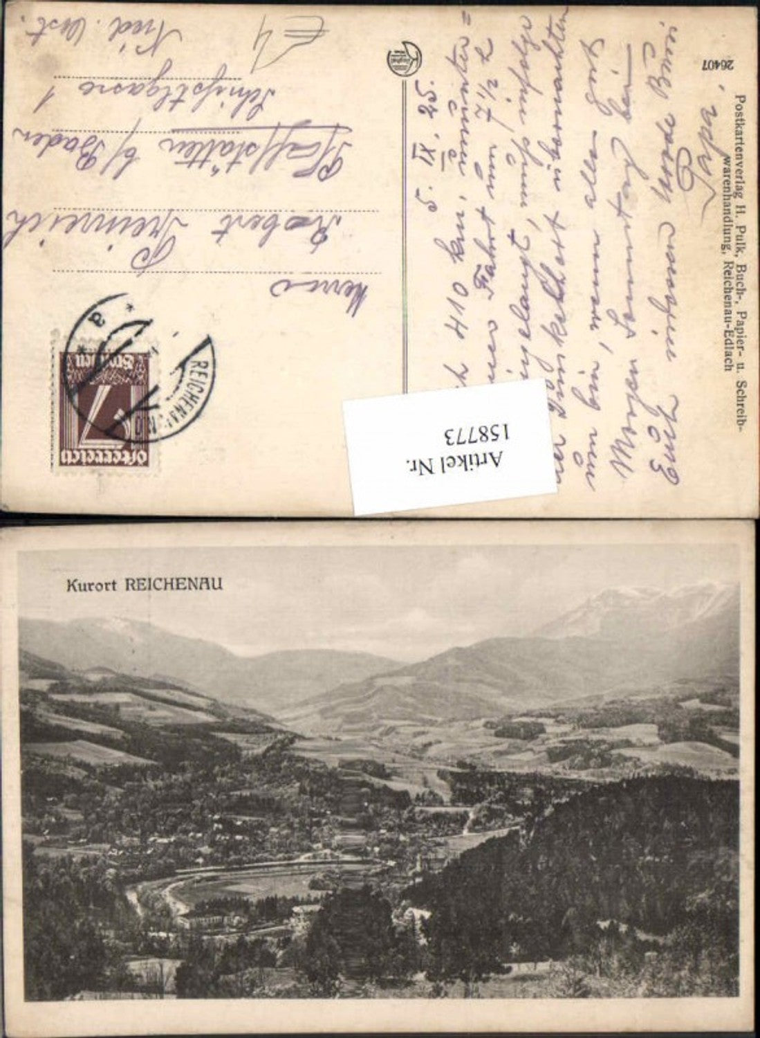 158773,Reichenau a.d. Rax