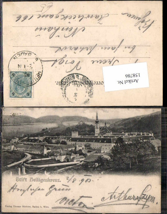 158786,Heiligenkreuz 1902