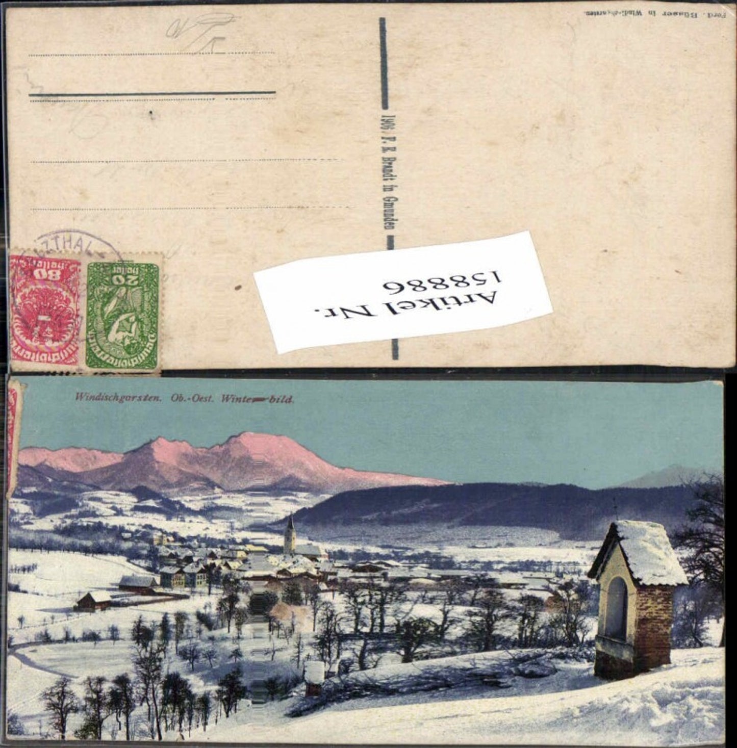 158886,Windischgarsten Winterbild pub Brandt