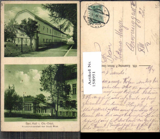 158951,Bad Hall Kinderheilanstalt