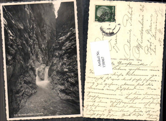 158967,Burggrabenklamm bei Weissenbach am Attersee