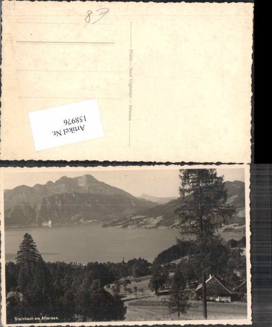 158976,Steinbach am Attersee 1930