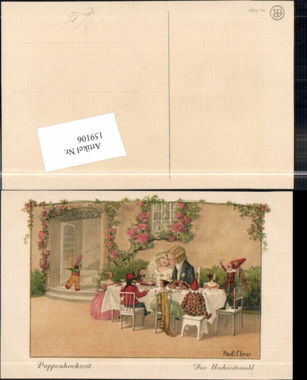 159106,Pauli Ebner Puppenhochzeit Hochzeitsmahl