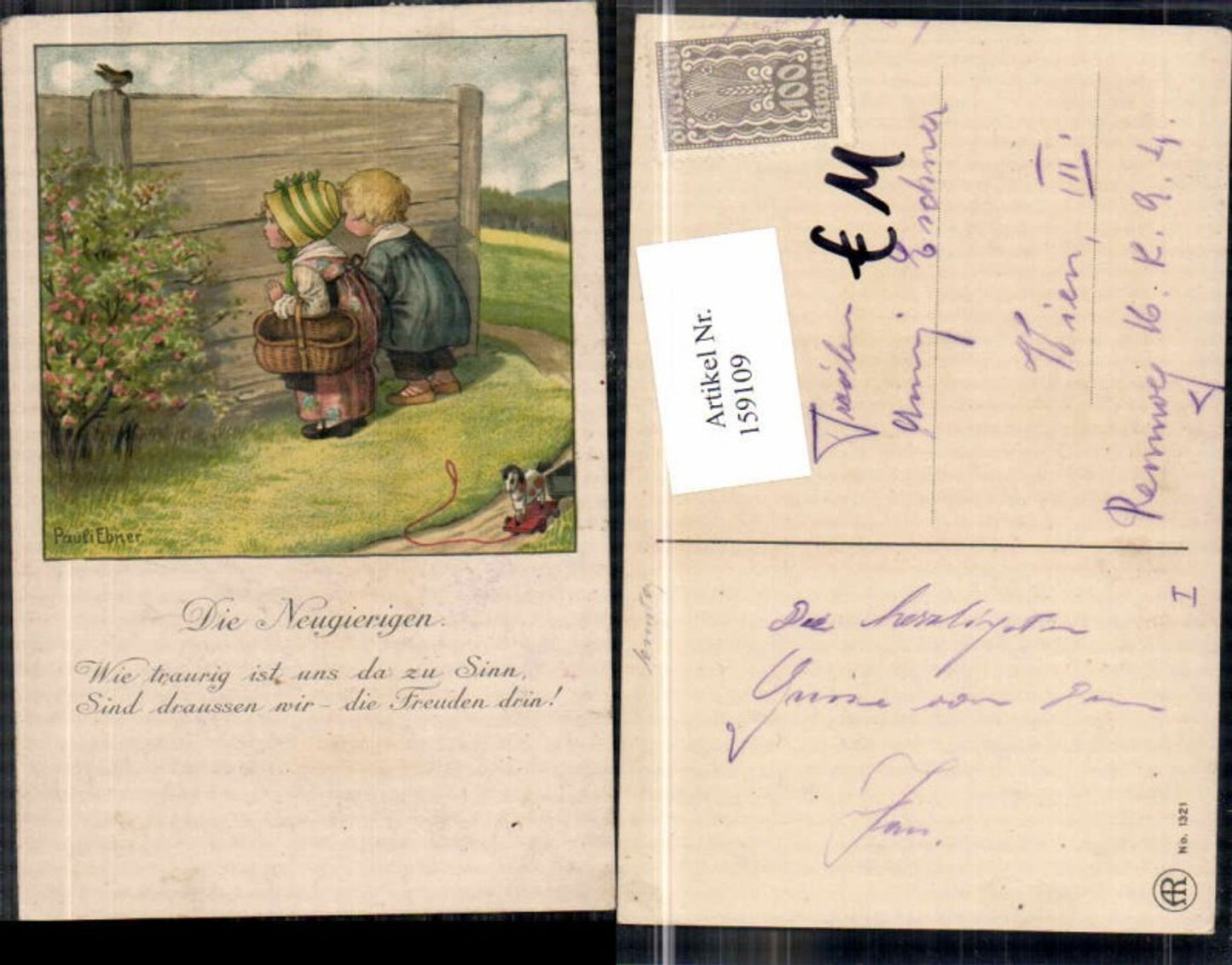 159109,Pauli Ebner Die Neugirigen Spielzeug Kinder