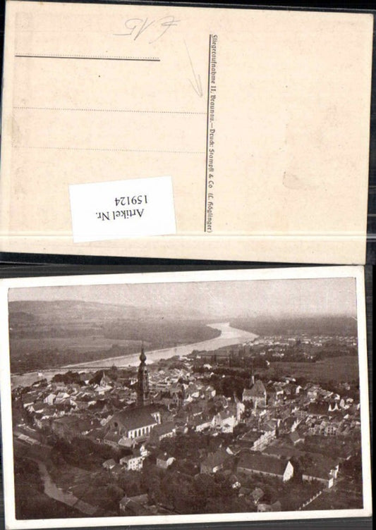 159124,Fliegeraufnahme Braunau am Inn