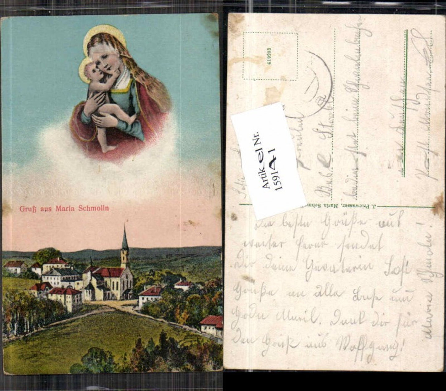 159141,Gruss aus Maria Schmolln Gottes Mutter Maria