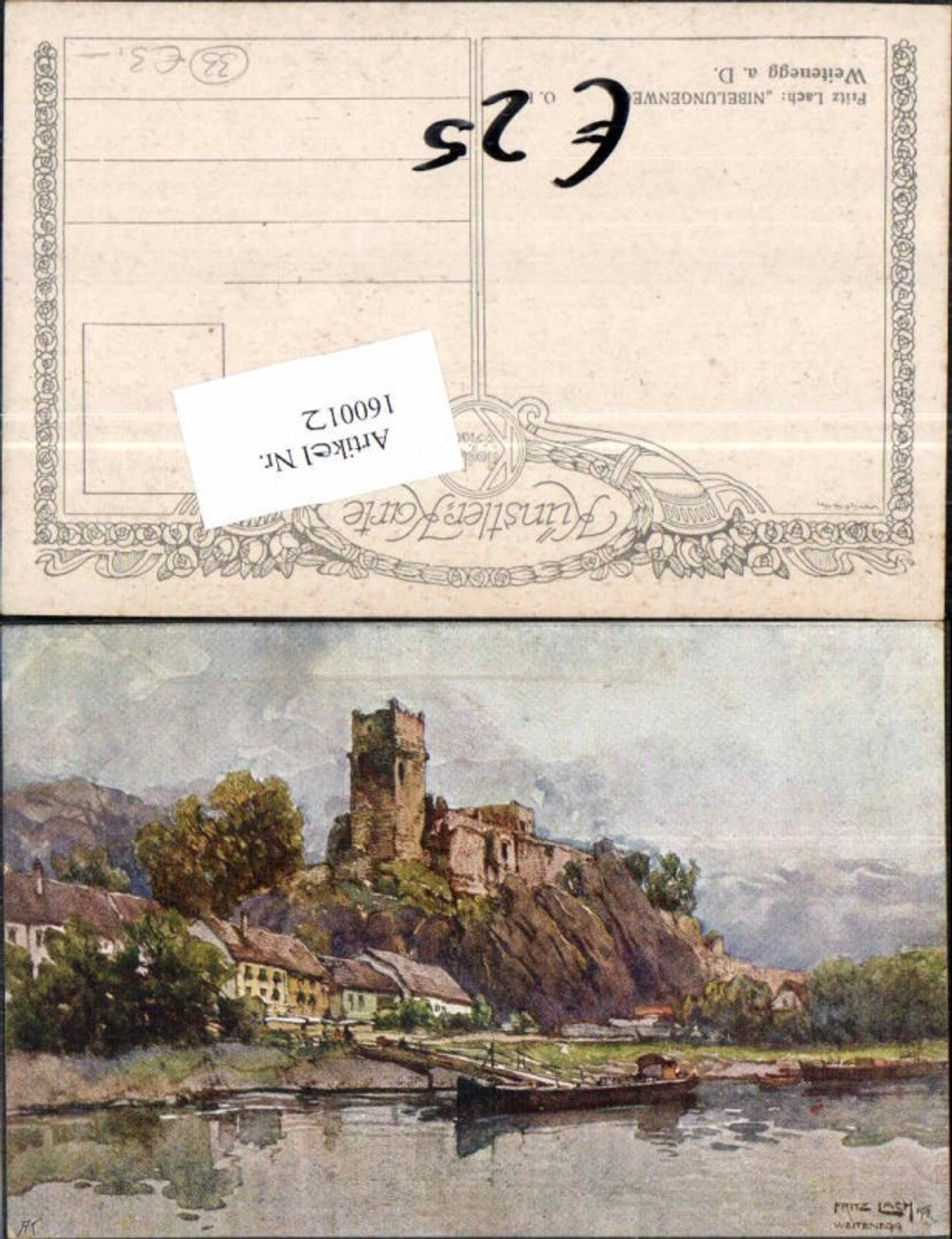 160012,Fritz Lach Weitenegg a.d. Donau wachau