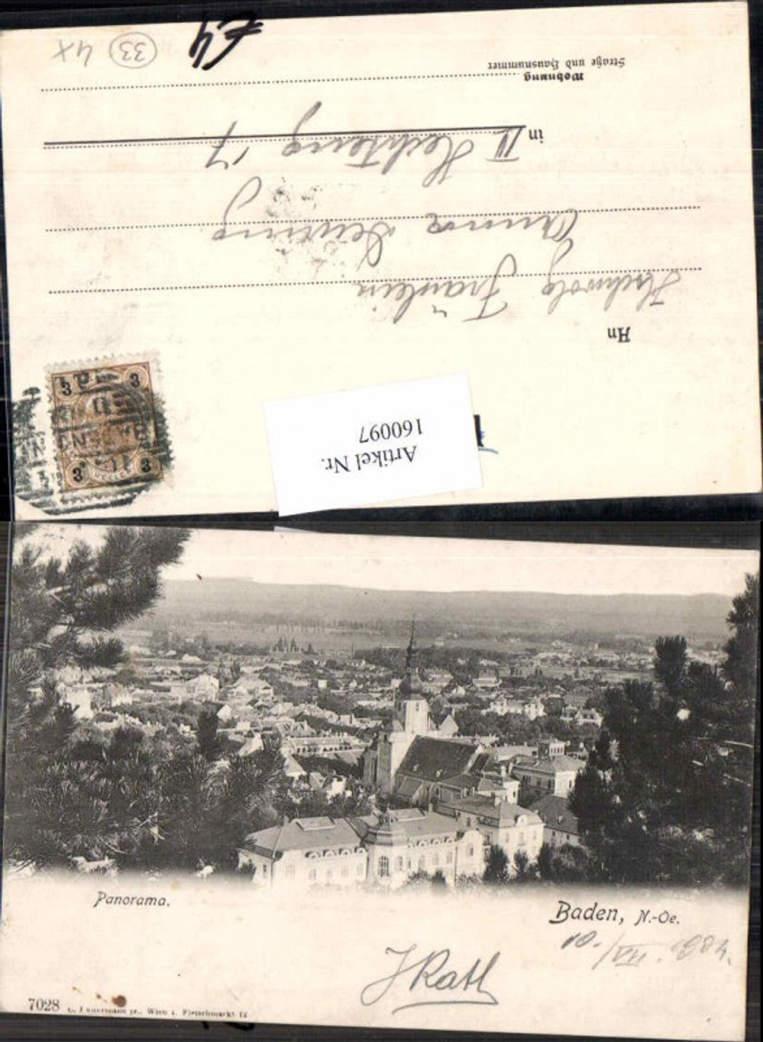 160097,Baden bei Wien 1904 pub Ledermann 7028