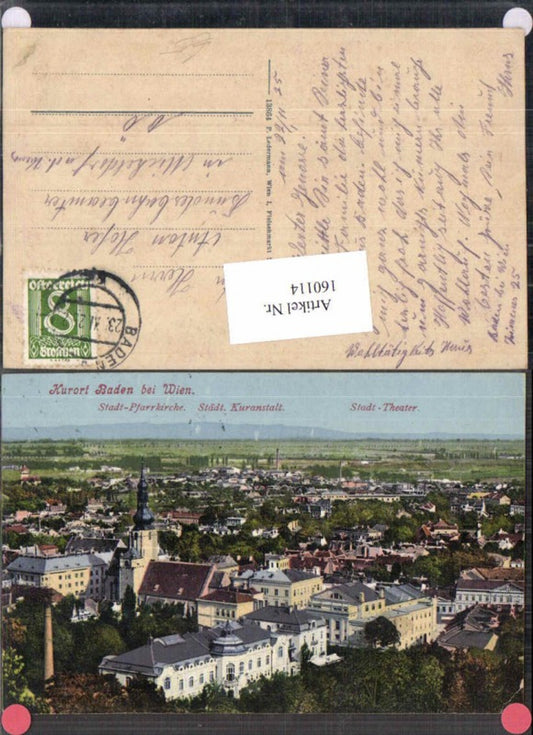 160114,Baden bei Wien Stadt Theater Kirche