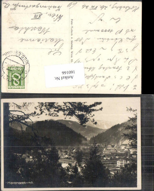 160166,Hohenberg a.d. Traisen 1925