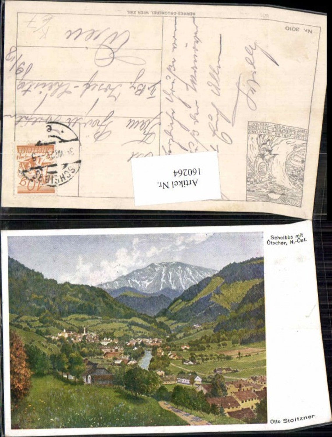 160264,Otto Stoitzner Scheibbs m. Ötscher