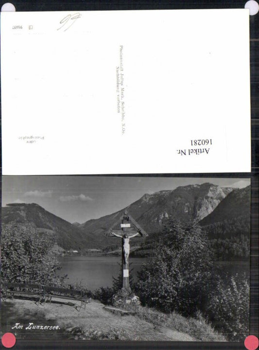 160281,FotoAK Lunzersee Lunz am See Kreuz 1940